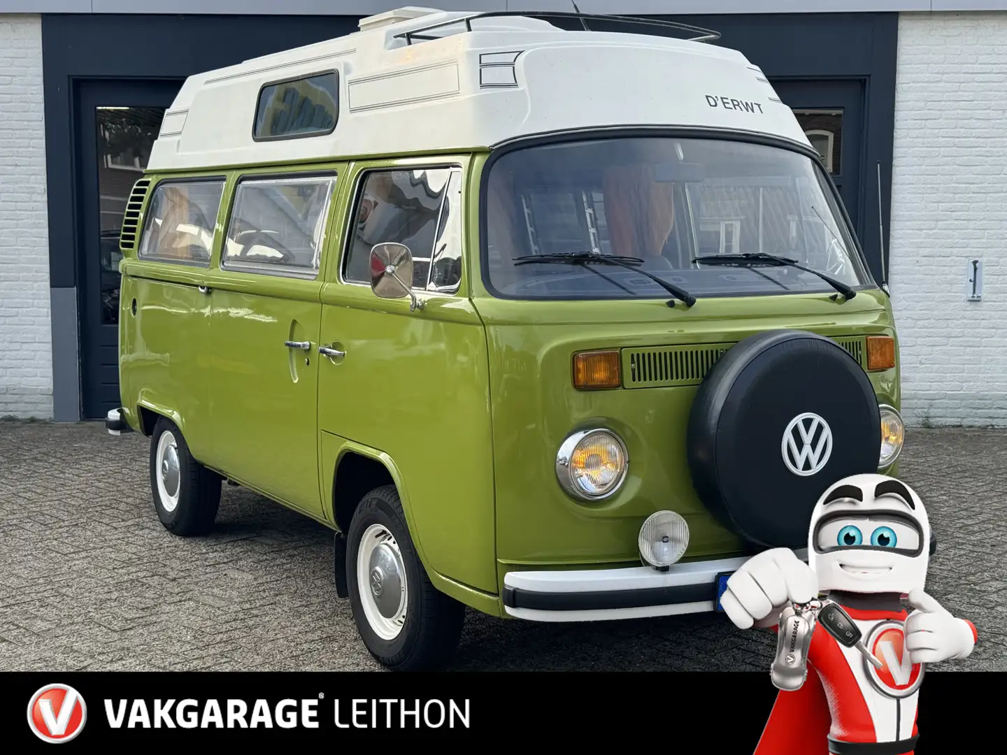 Volkswagen 231 KAMPEERAUTO - T2 - Origineel Nederlands - Groen - 1