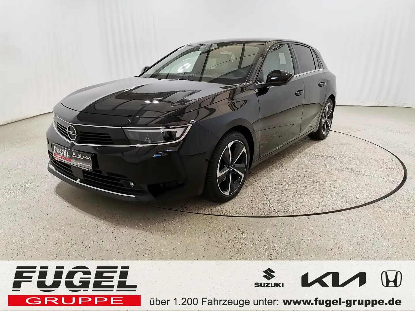 Opel Astra 1.2T Elegance LED|Navi|PDC Zwart - 1