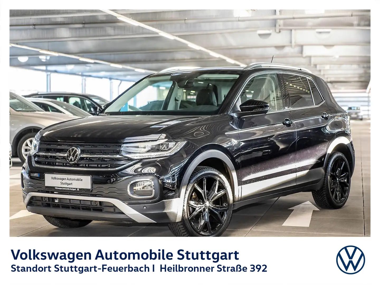 Volkswagen T-Cross 1.0 TSI Style Kamera Klima Schwarz - 1