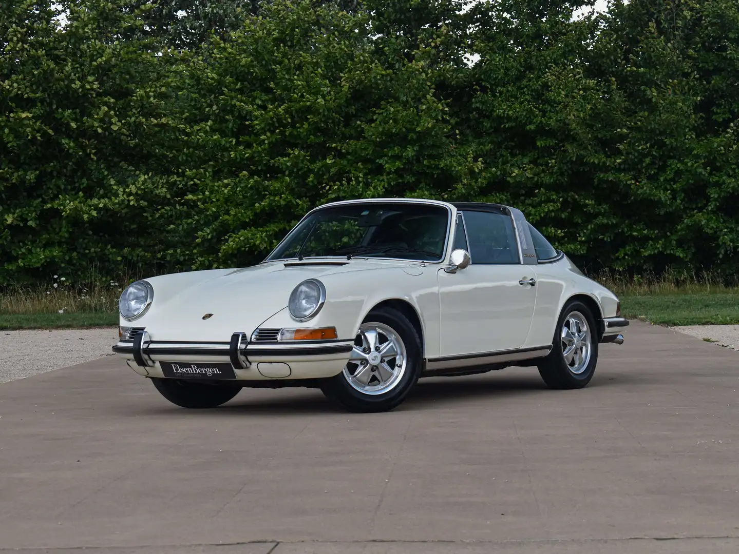 Porsche 911 911T 2.2 Targa / Light ivory Blanc - 1