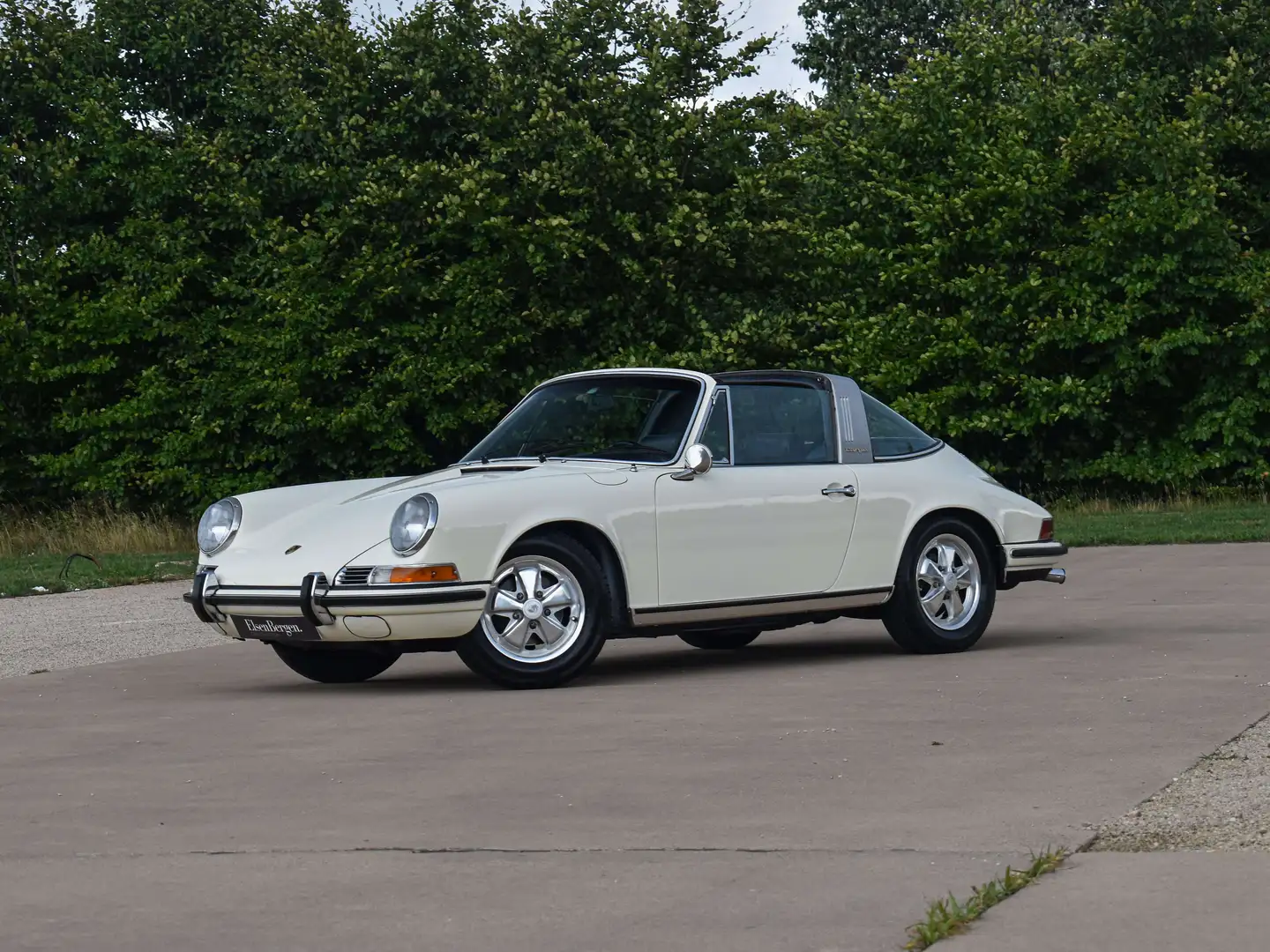 Porsche 911 911T 2.2 Targa / Light ivory Blanc - 2