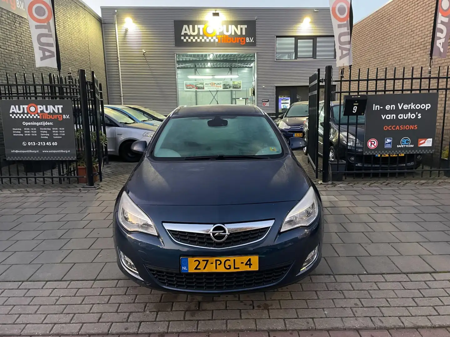 Opel Astra Sports Tourer 1.4 Turbo Cosmo 1e EigenaarTrekhaak Blau - 2