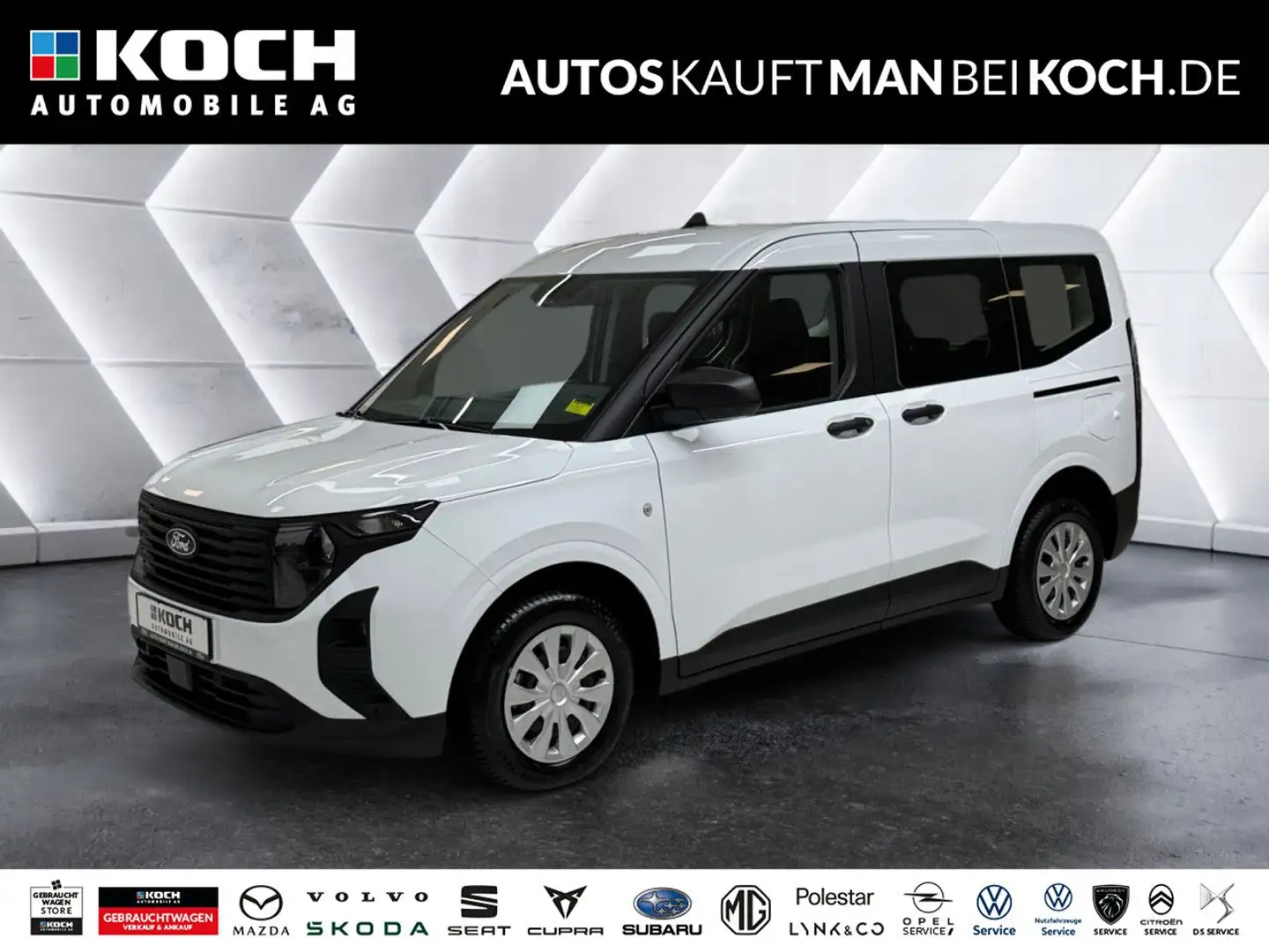 Ford Tourneo Courier 1.0 EcoBoost Trend Temp.Sitzh Weiß - 1