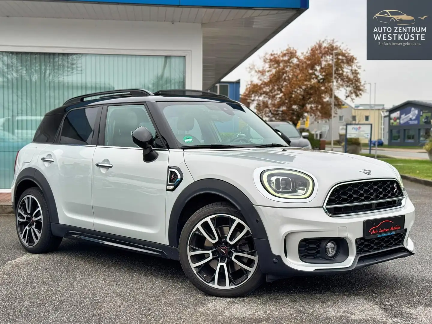 MINI Cooper Countryman Coutryman Cooper SD S Autom. AHK PANO HeadUP Kamer Silber - 1