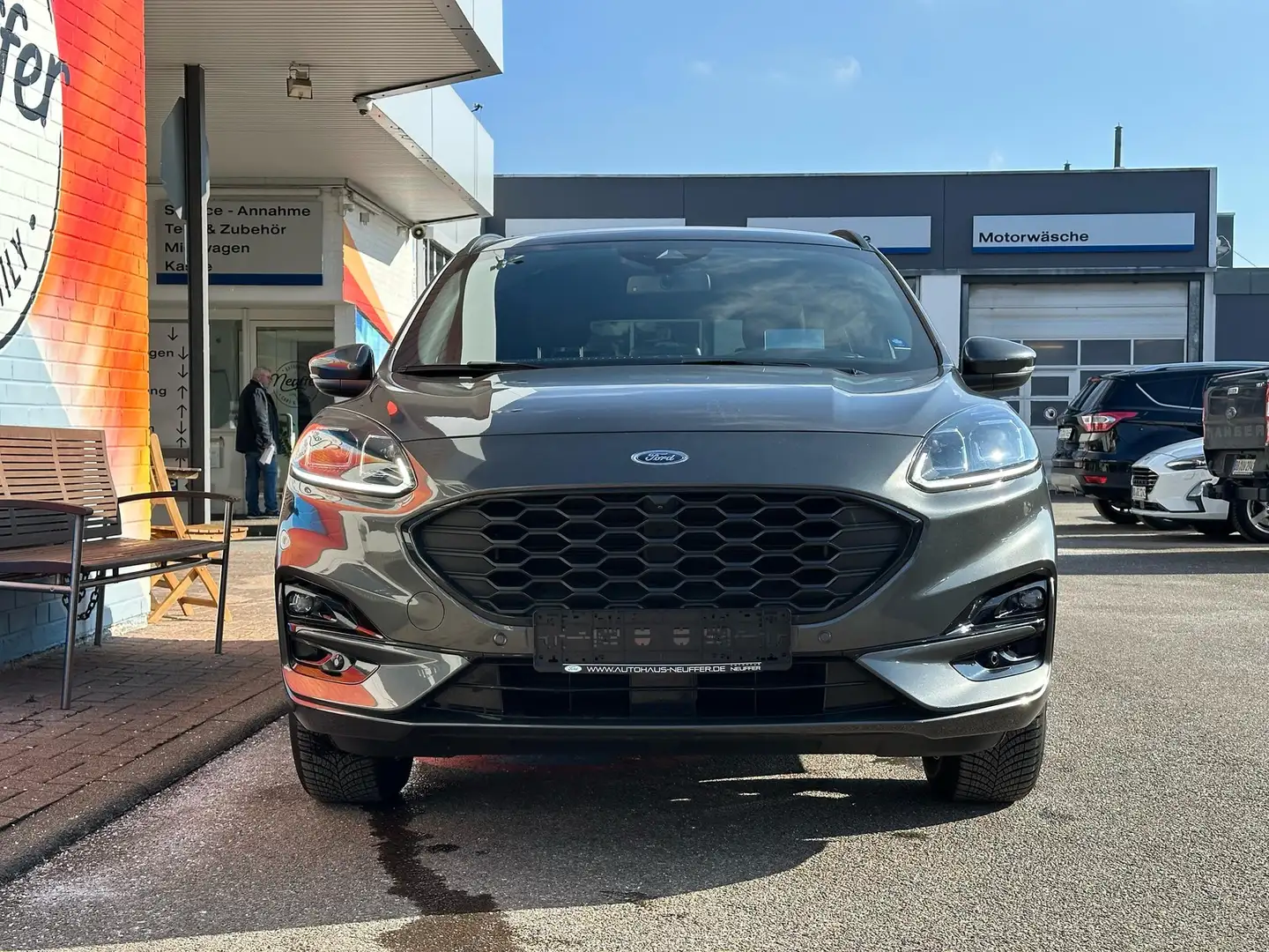 Ford Kuga Plug-In Hybrid ST-Line X/AHK abnehmbar/ACC Grau - 2