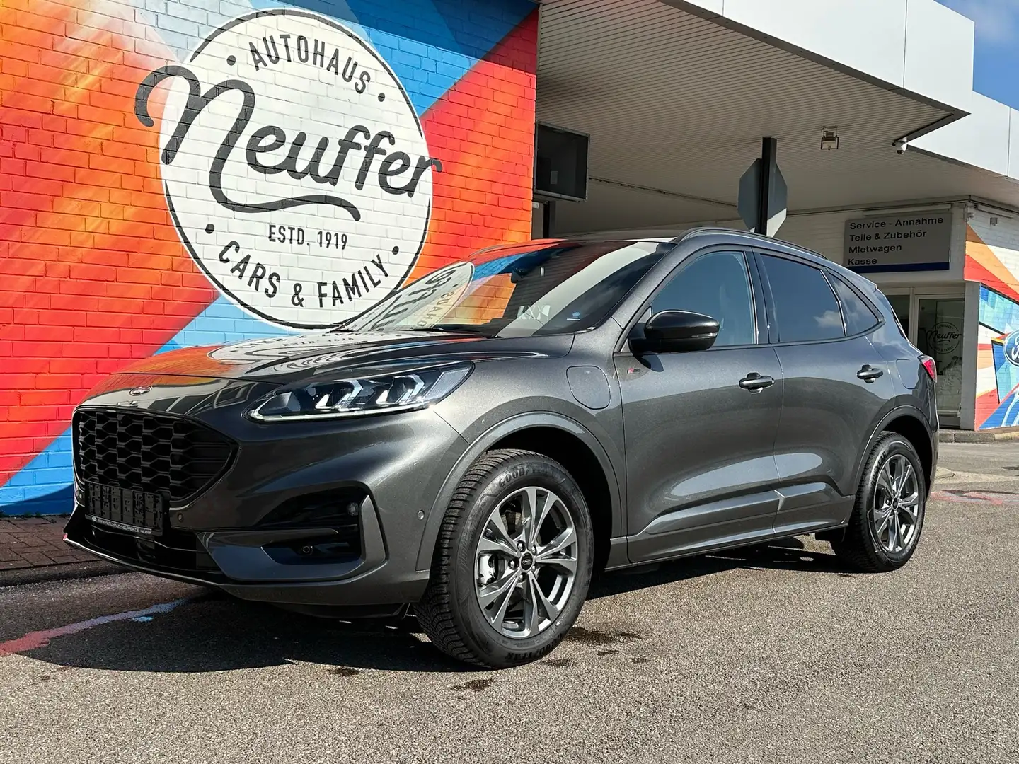 Ford Kuga Plug-In Hybrid ST-Line X/AHK abnehmbar/ACC Grau - 1