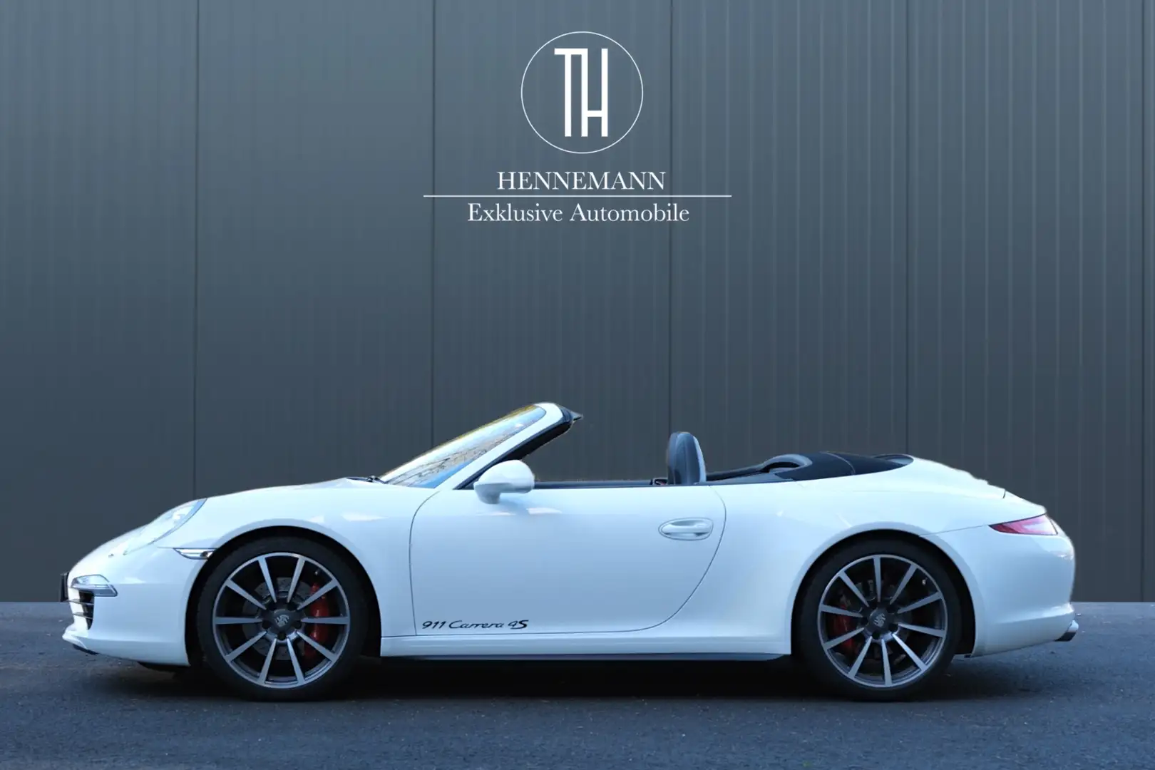 Porsche 991 911 Carrera 4S Cabrio*SpChrono*SpAbgas*Approved* Weiß - 2