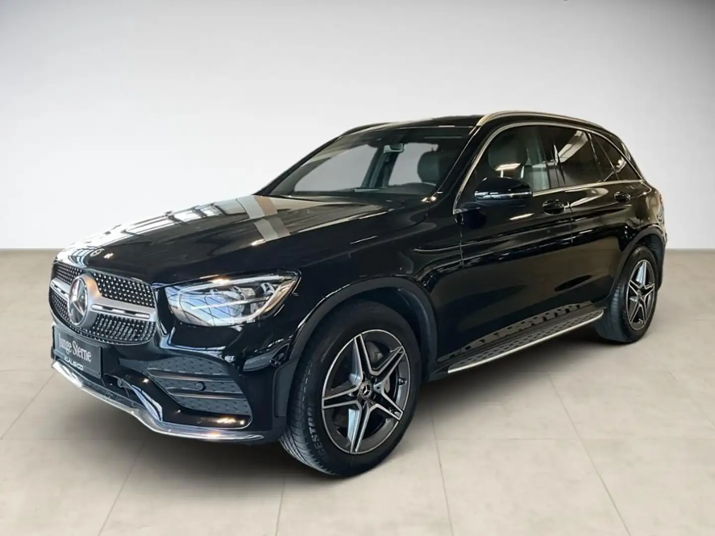 Mercedes-Benz GLC 200 AMG 4MATIC ParkAss. KAM Sport Navi SHZ Zwart - 1