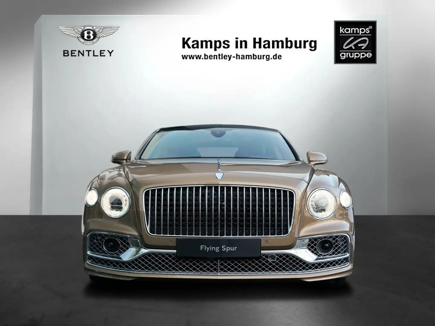 Bentley Flying Spur W12 NAIM Rotating Display Braun - 2