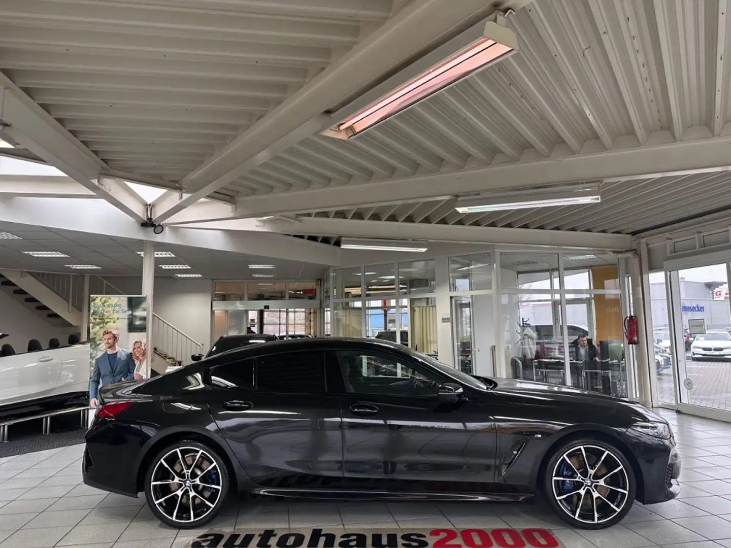 BMW 840 i Gran Coupe M Sportpaket LED/HUD/CAM/SOFT CL Black - 2