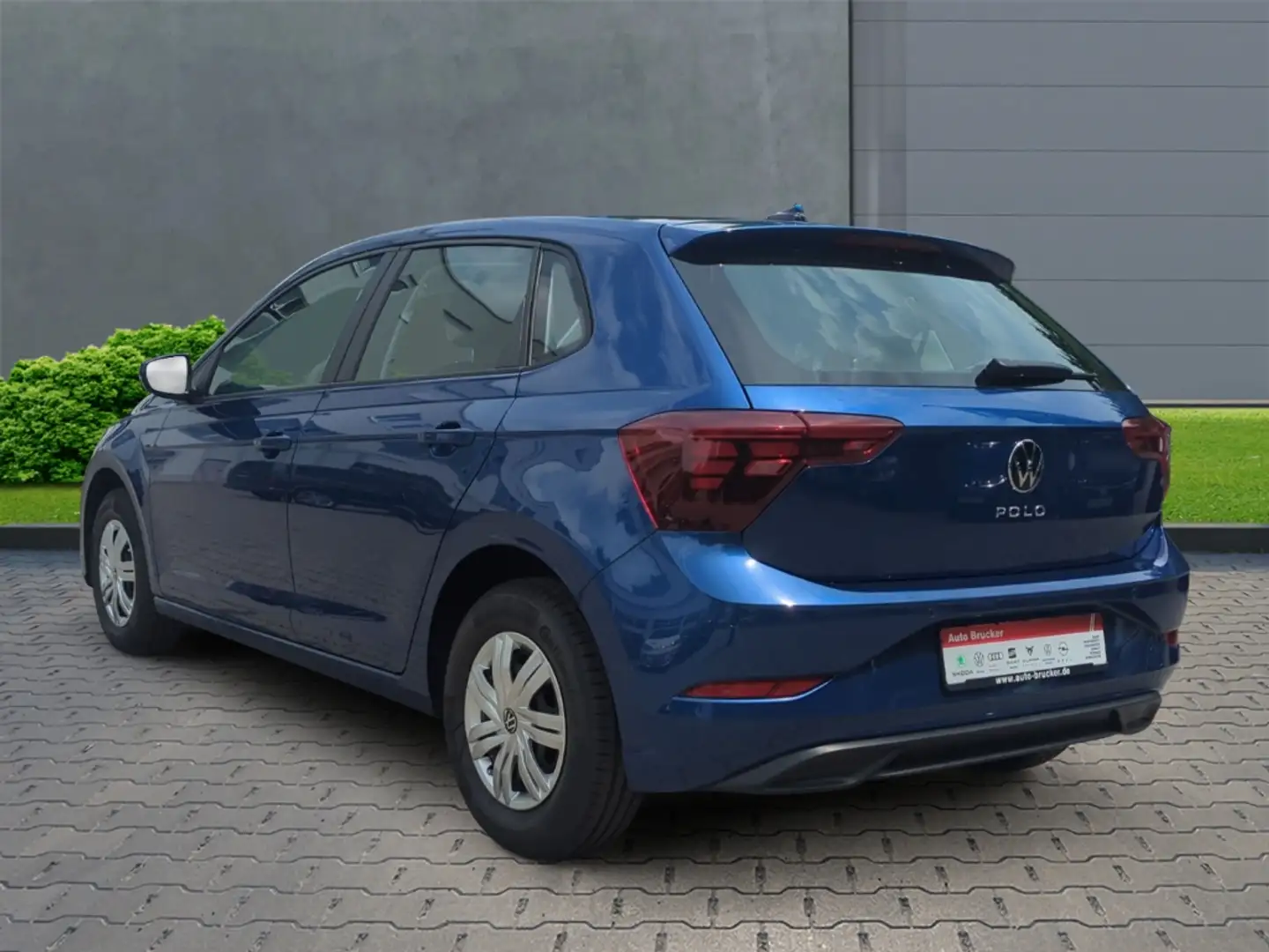 Volkswagen Polo VI Basis 1.0+LED+Klima+Einparkhilfe vo+hi+ LED-Rüc Blauw - 2
