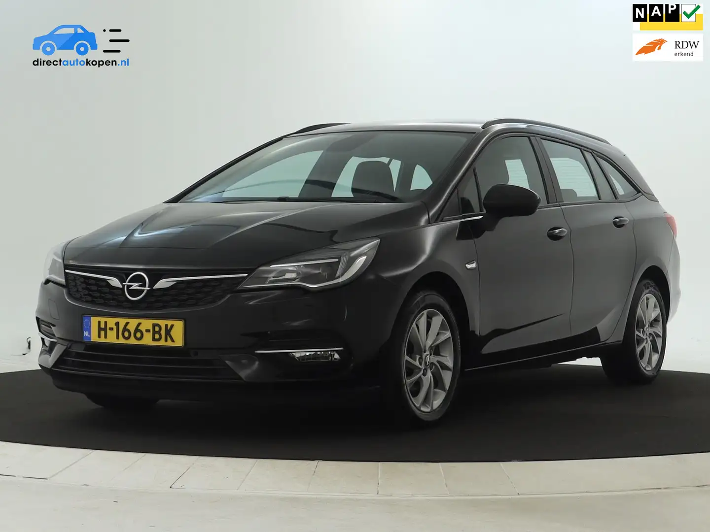 Opel Astra Sports Tourer 1.2 Business Edition NAVI | CarPlay Zwart - 1
