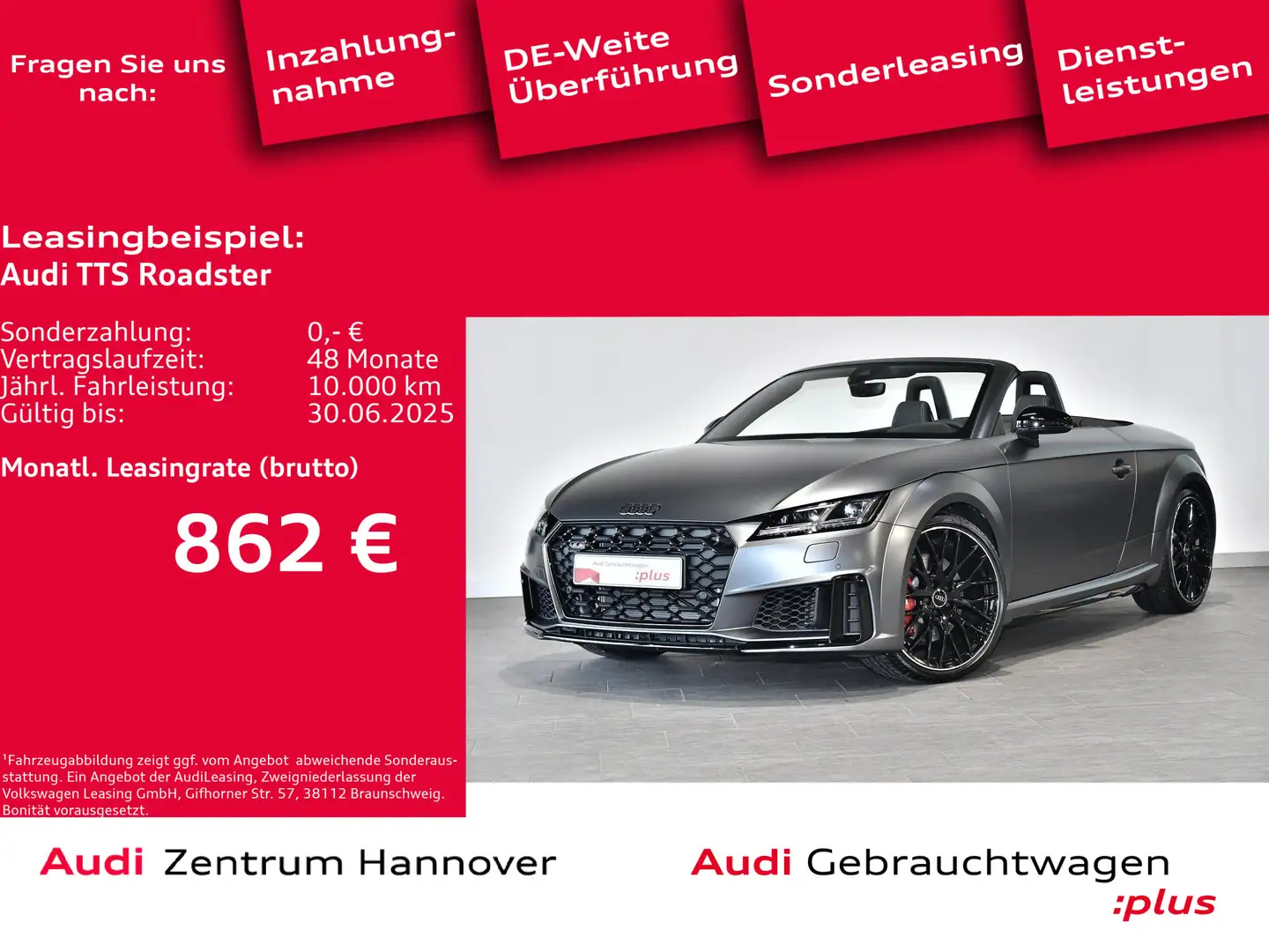 Audi TTS TFSI S tronic Grey - 1