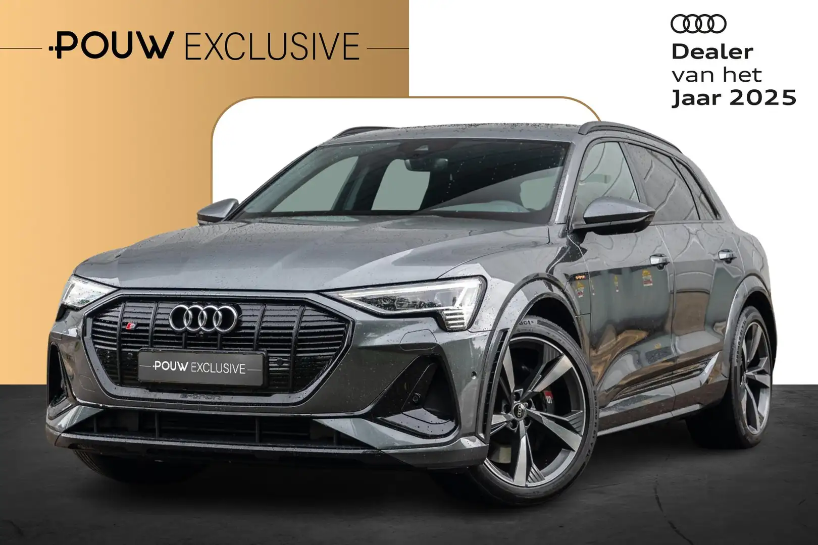 Audi e-tron S 503pk quattro 95 kWh | SoH 92% | Panoramadak | L Grijs - 1