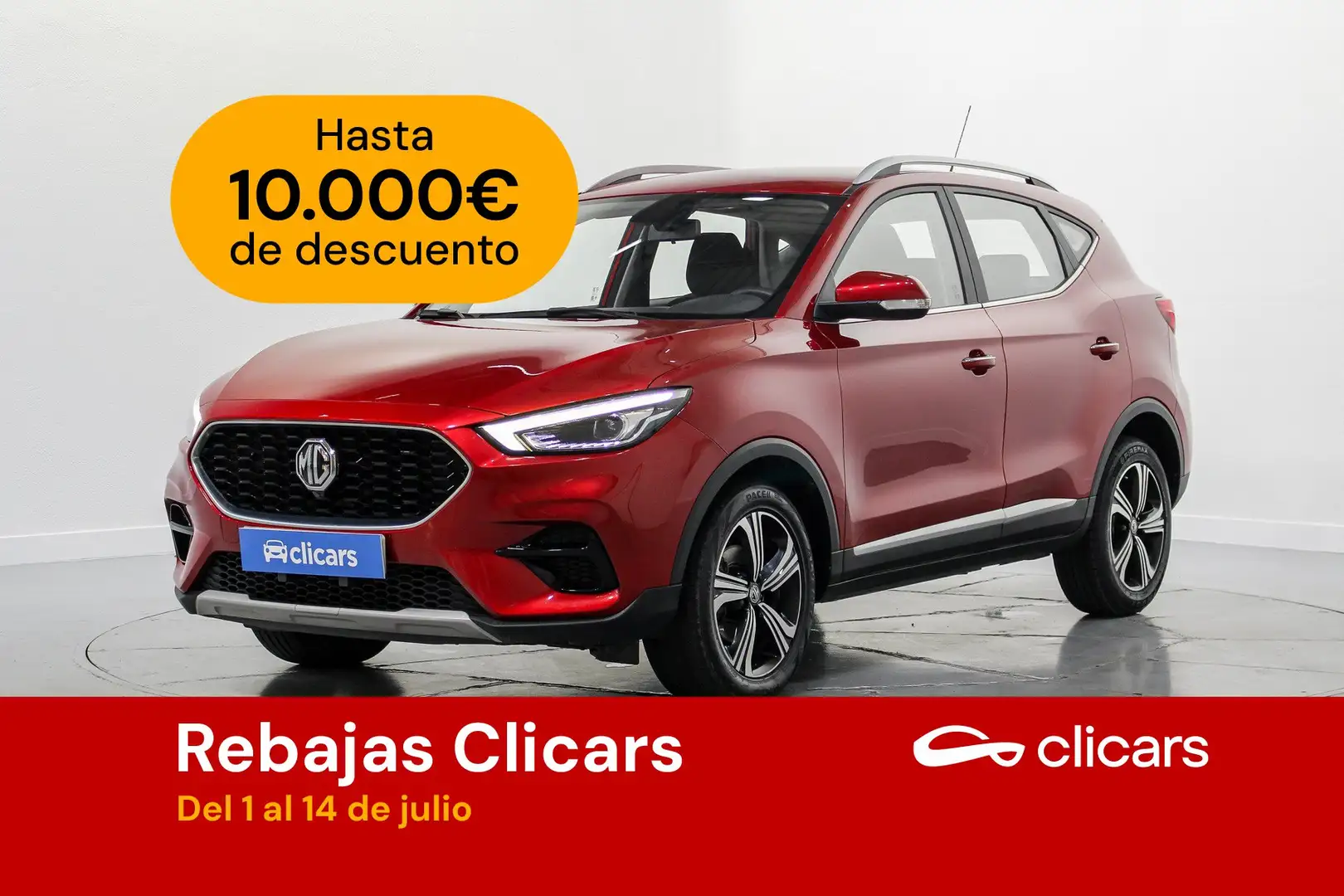 MG ZS 1.5 VTi-Tech Luxury 78kW Rojo - 1