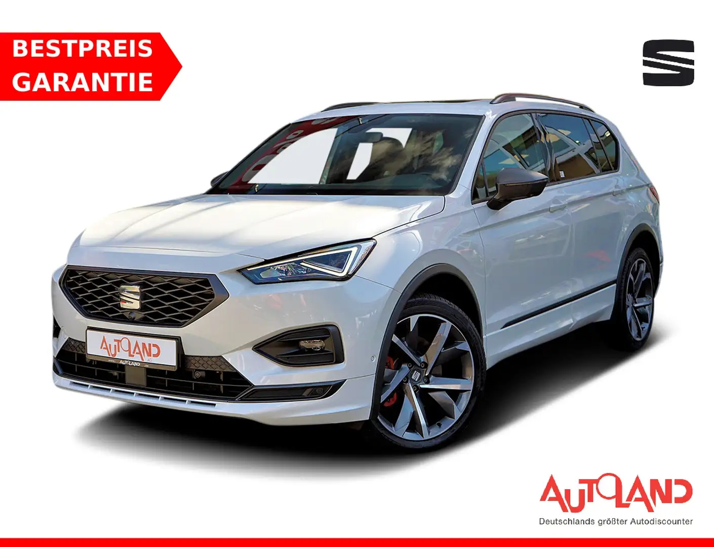 SEAT Tarraco 2.0 TDI FR 4Drive DSG LED Navi Panorama Weiß - 1
