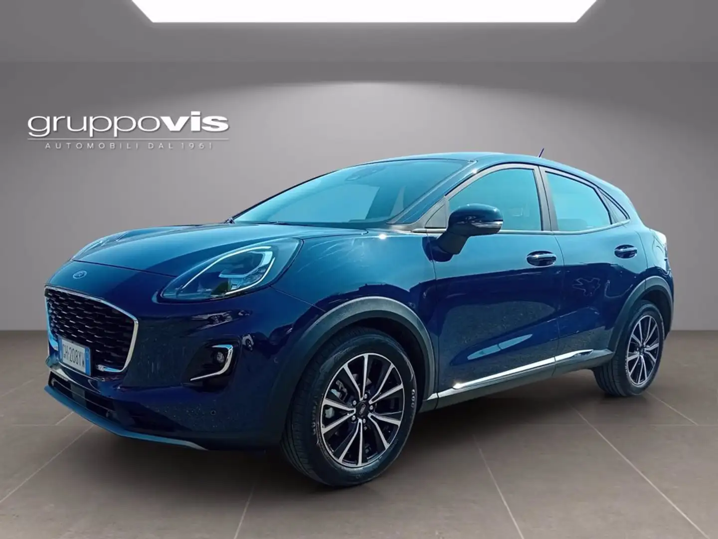 Ford Puma m-hybrid Titanium Blau - 1