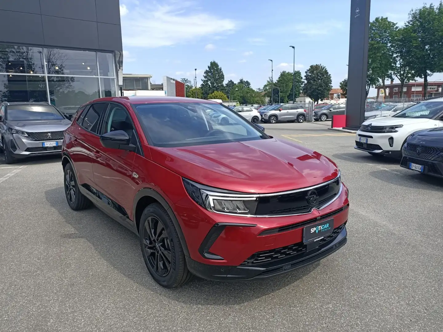 Opel Grandland PHEV 1.6 Plug-In Hybrid 225cv GS KM ZERO Rosso - 1