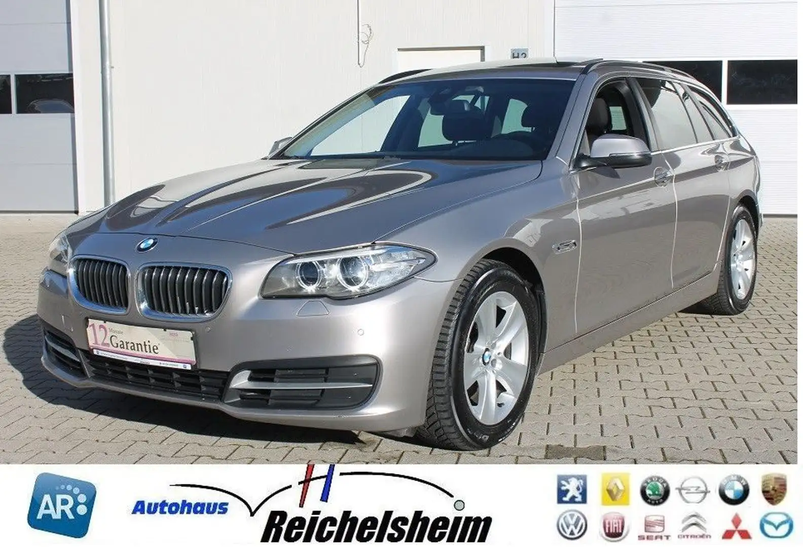 BMW 520 TOP Zustand,Facelift,schöne Ausst.,,Finanz Argent - 1