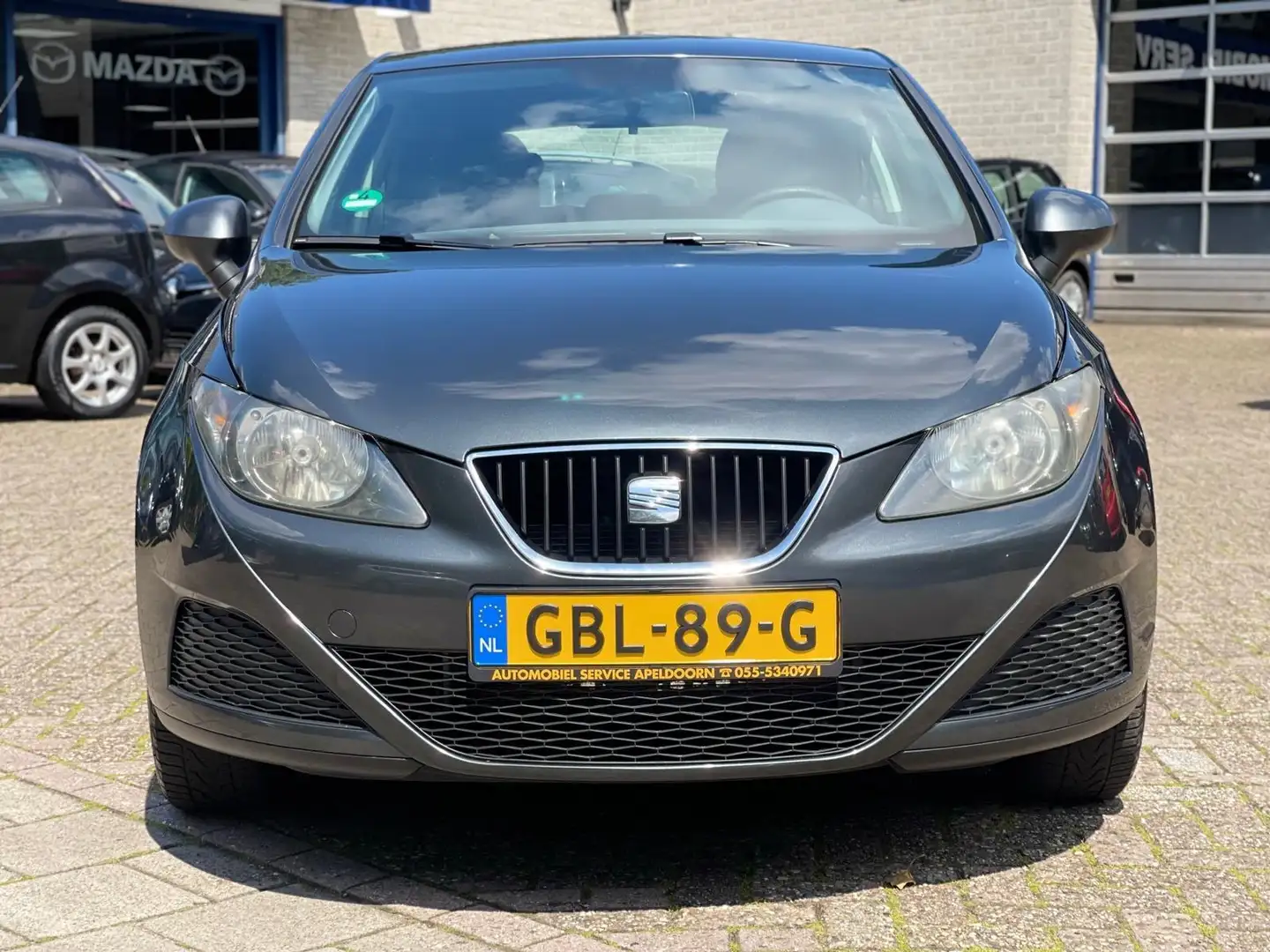 SEAT Ibiza SC 1.2 Style *AIRCO*ELEKTR. PAKKET*STUURBEKR.*LM. Gris - 2