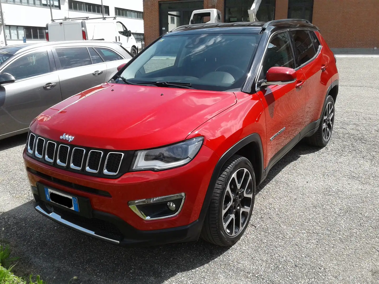 Jeep Compass Compass 2.0 mjt Limited 4wd 140cv auto my19 Rojo - 1