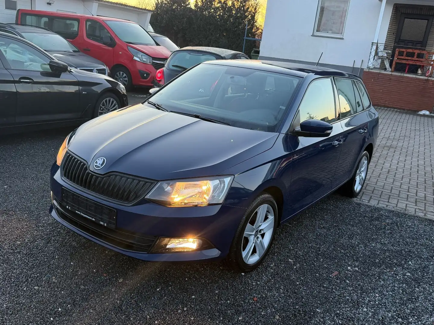 Skoda Fabia Combi Cool Plus Klima Euro6 Blau - 1