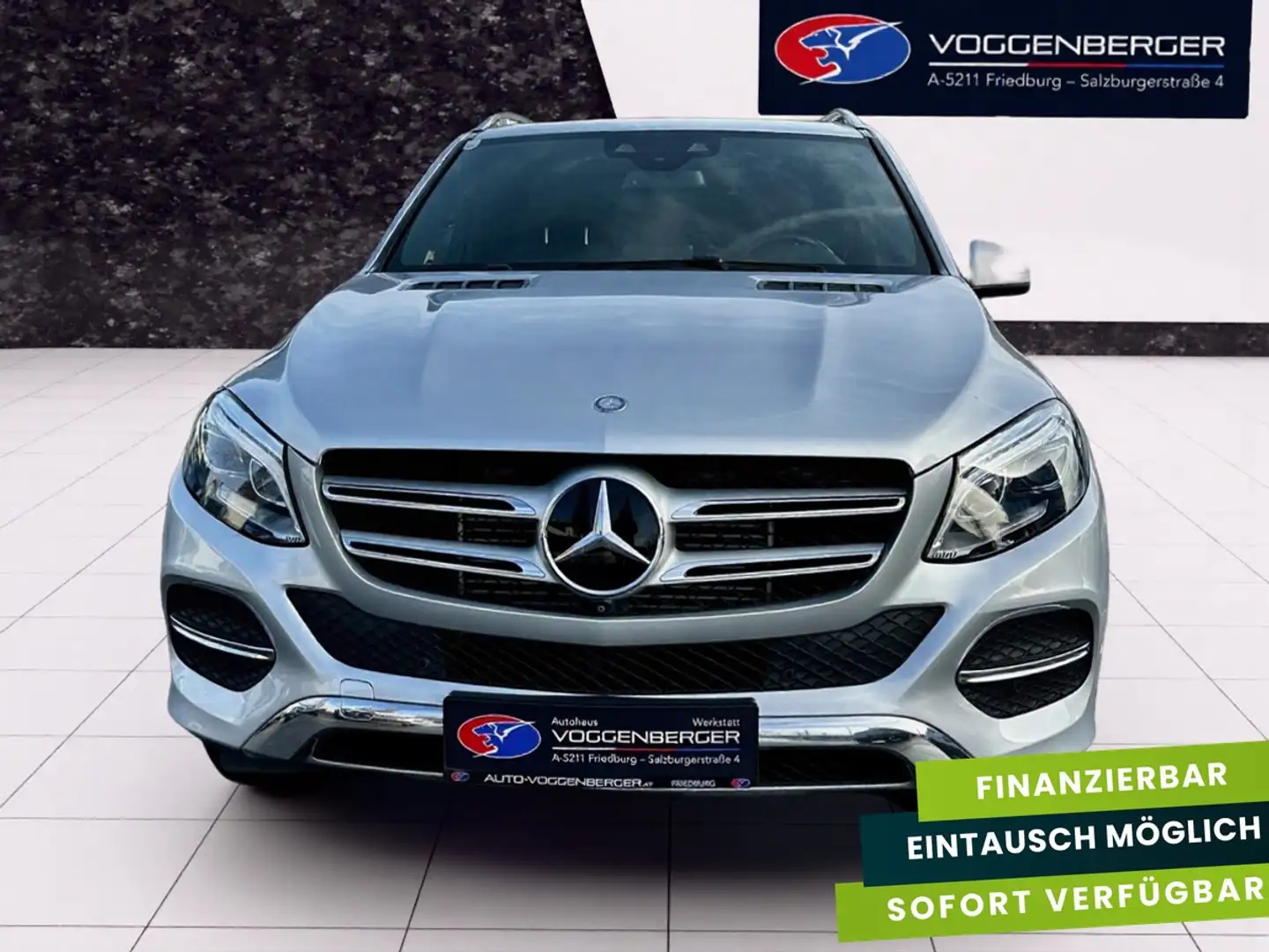 Mercedes-Benz GLE 350 GLE 350 d 4Matic Aut.*AHK* Silber - 2