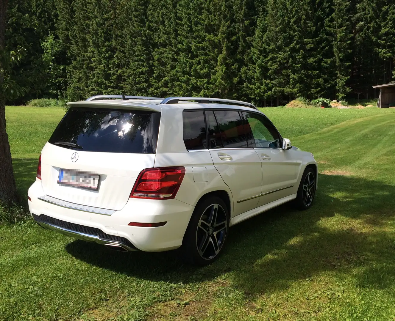 Mercedes-Benz GLK 250 AMG-Paket 4MATIC A-Edition Plus Winterreifen NEU Weiß - 2