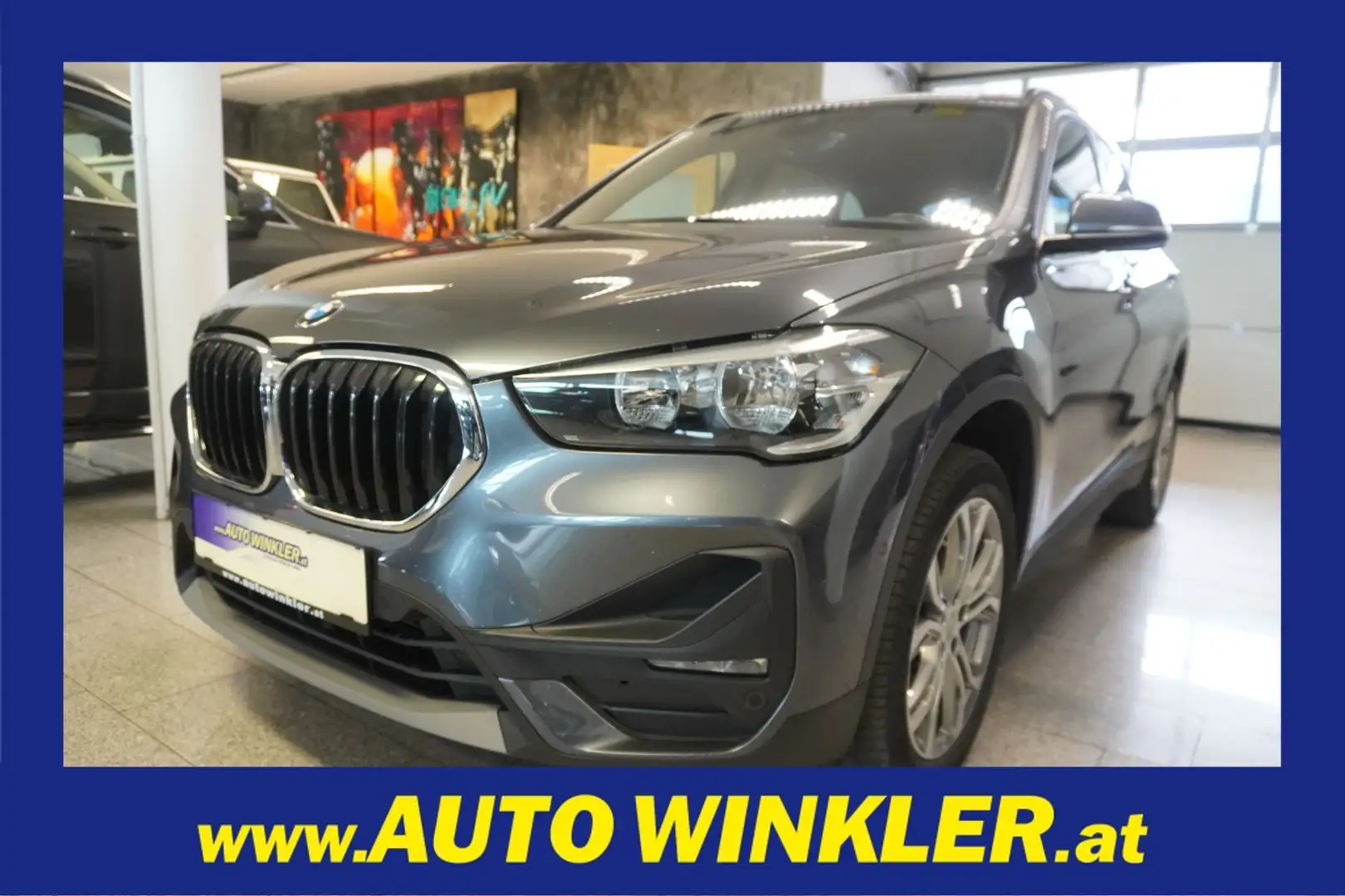 BMW X1 sDrive18d Virtual/Sport/Navi/LED Grau - 1