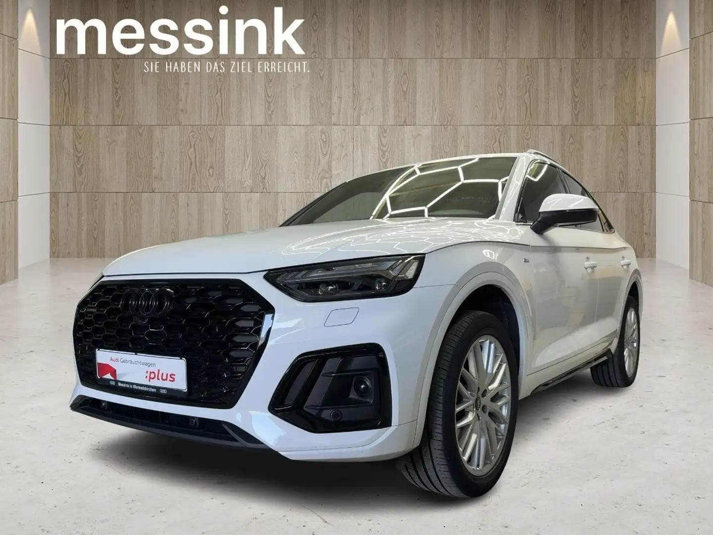 Audi Q5 Sportback 40 TDI quattro S-Line *Matrix*Pano*B&O* Weiß - 2