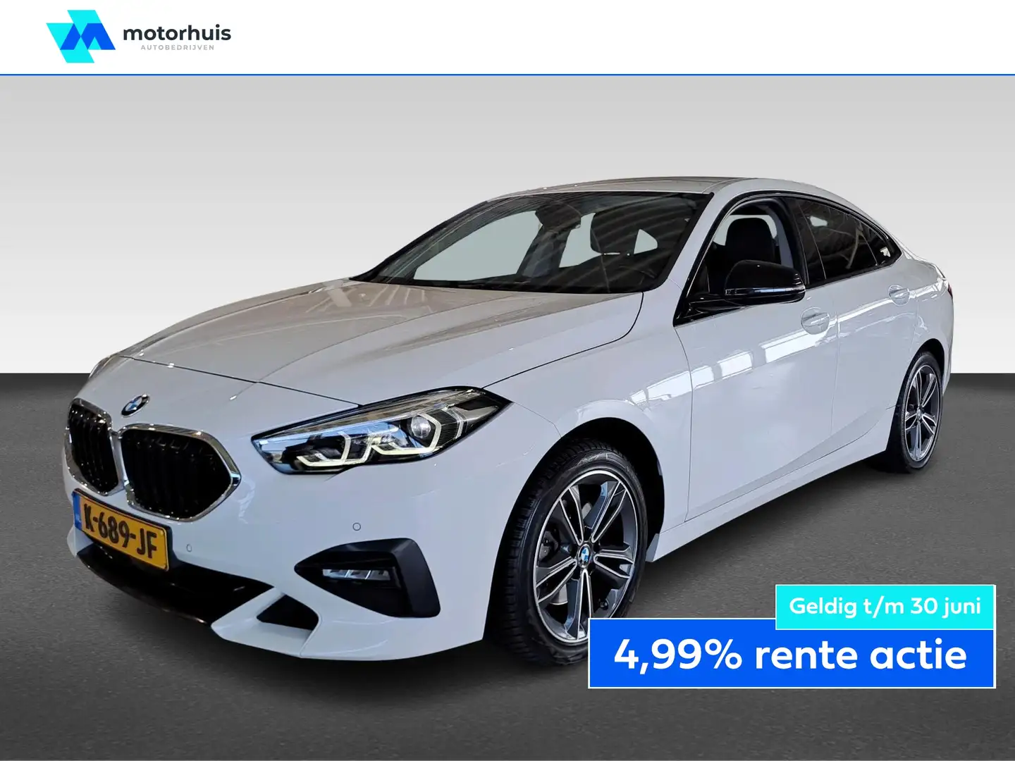 BMW 218 2-Serie Gran Coupé (f44) 218i 140pk Aut Corporate Blanco - 1