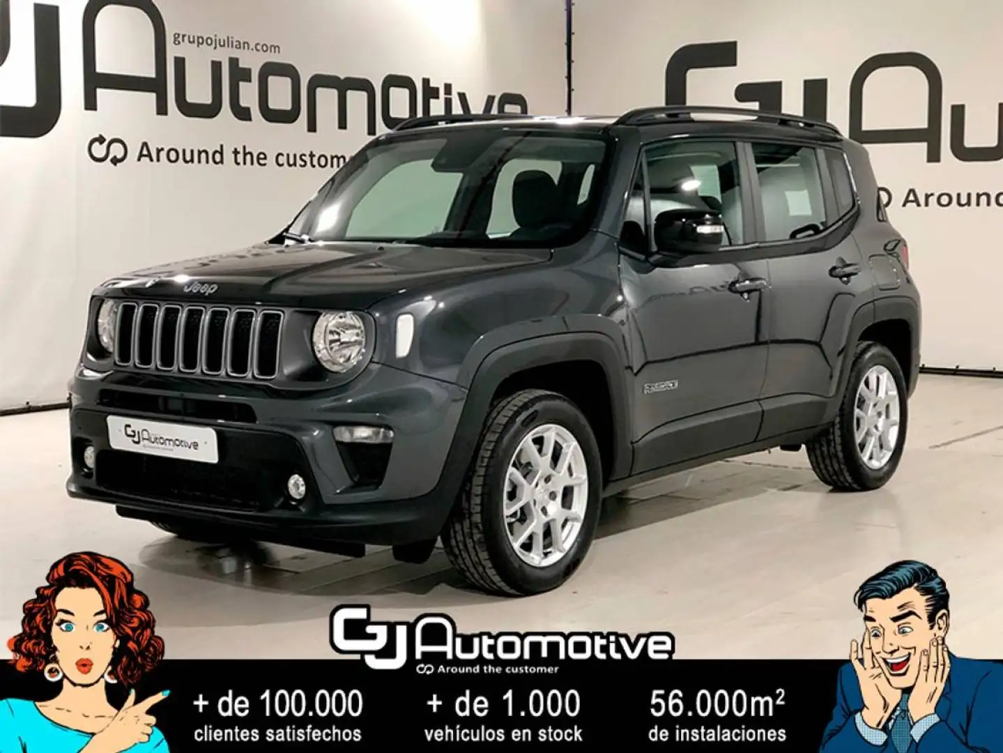 Jeep Renegade Limited 1.3 PHEV 140kW (190CV) AT AWD Azul - 1
