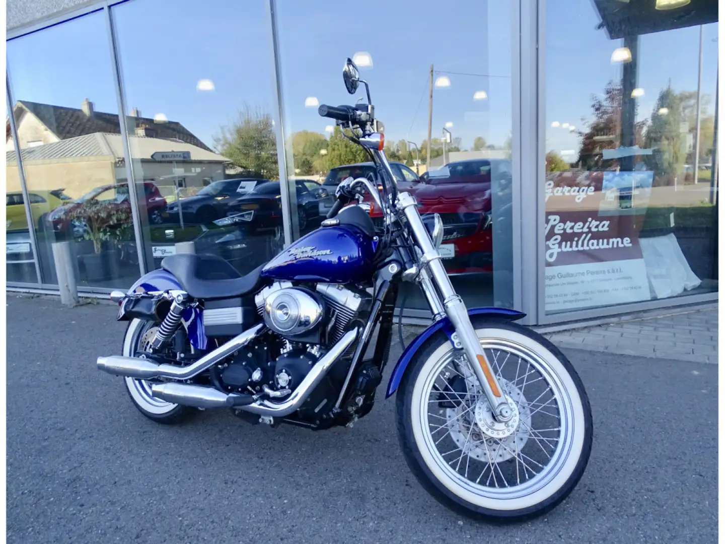 Harley-Davidson Dyna Street Bob 1450 Blue - 2