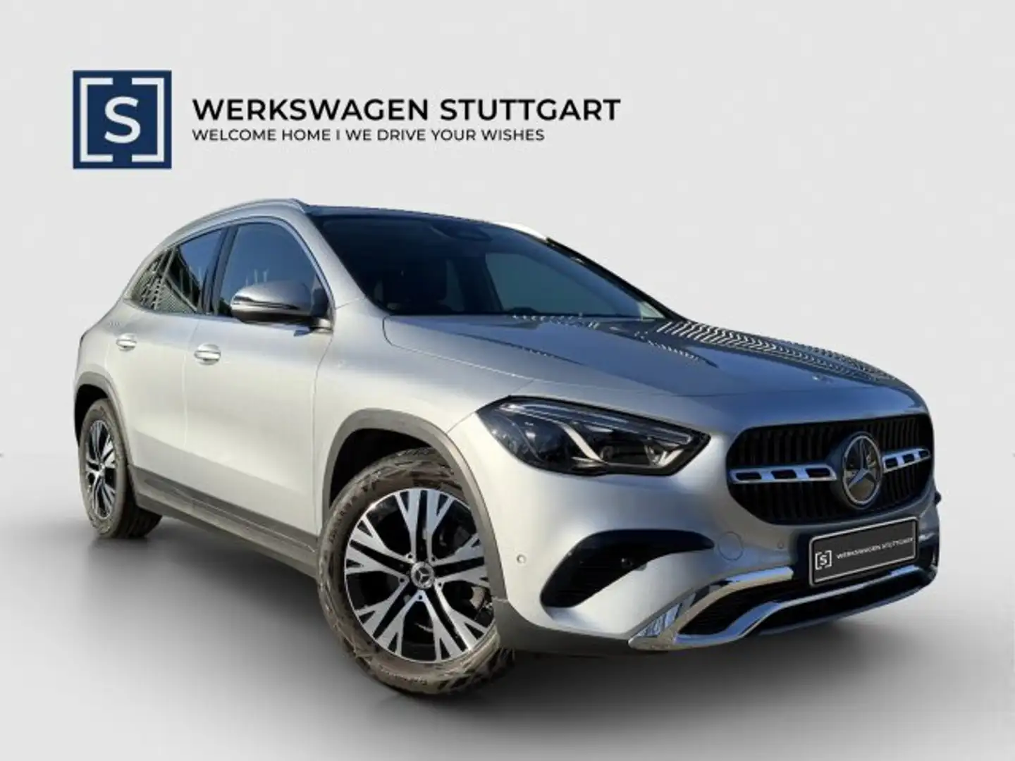 Mercedes-Benz GLA 220 GLA 220 d 4M Progressive AHK LED-Multibeam  Navi Silber - 2