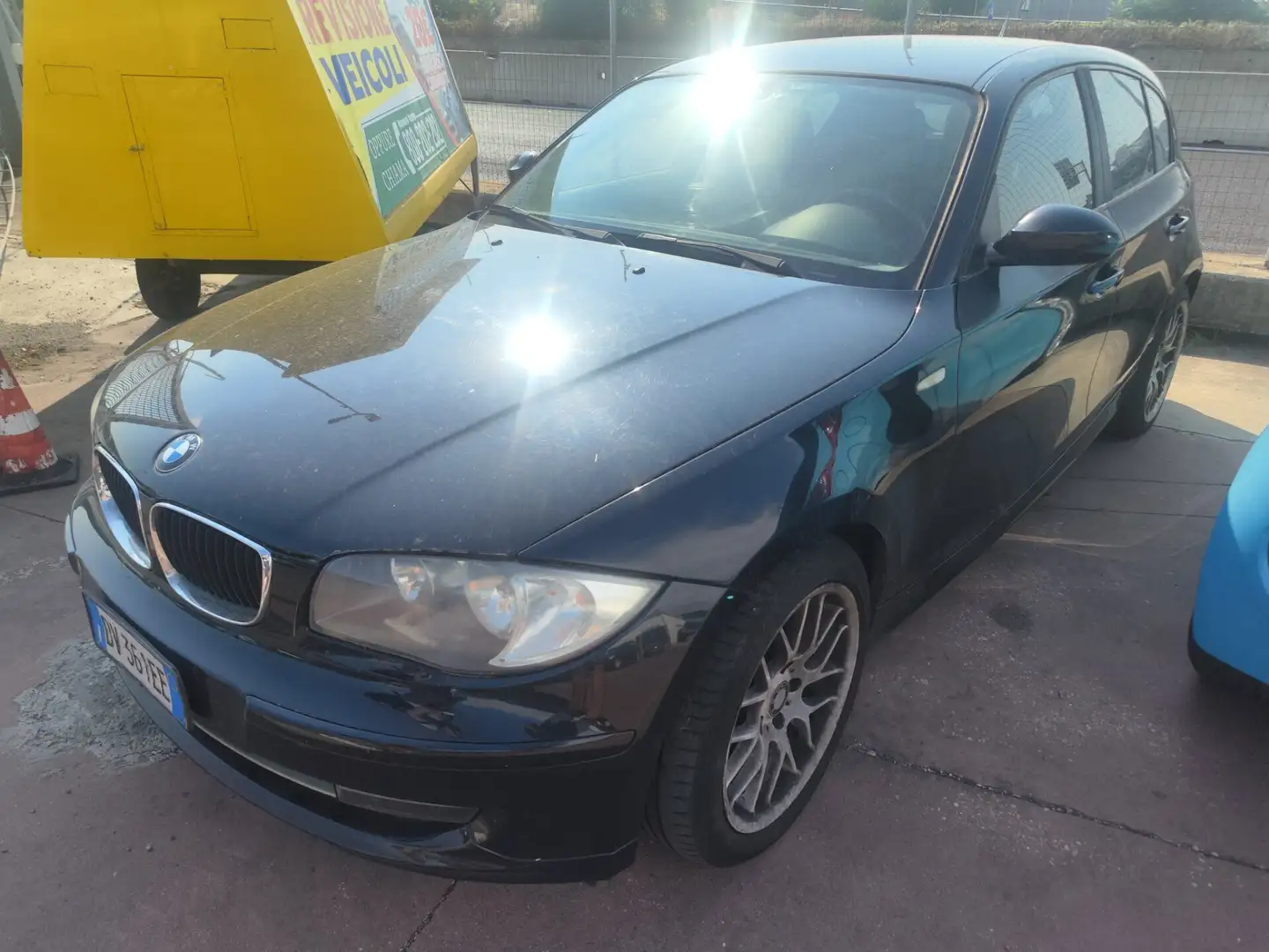 BMW 120 120d cat 5 porte Futura DPF Nero - 2