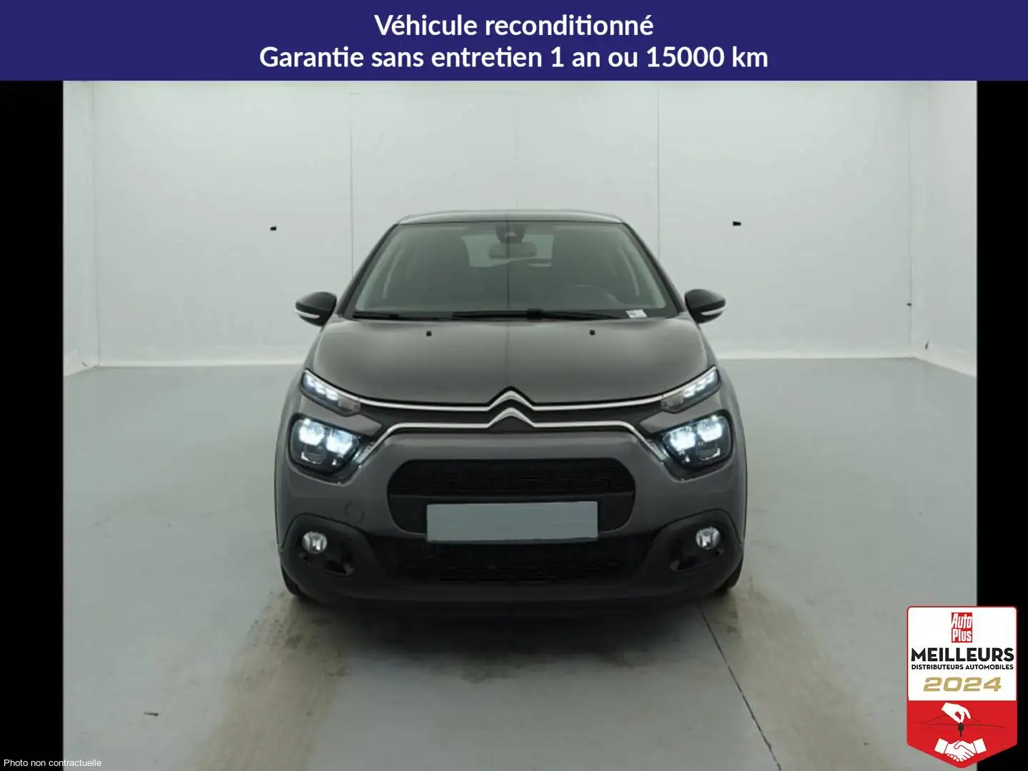 Citroen C3 PureTech 110 ch BVM6 Max Gris - 2