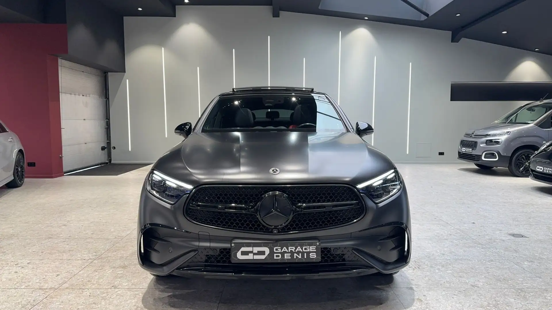 Mercedes-Benz GLC 200 Coupé 200 AMG Line*TOIT-PA?O*LED*CUIR*GARANTIE Gris - 2