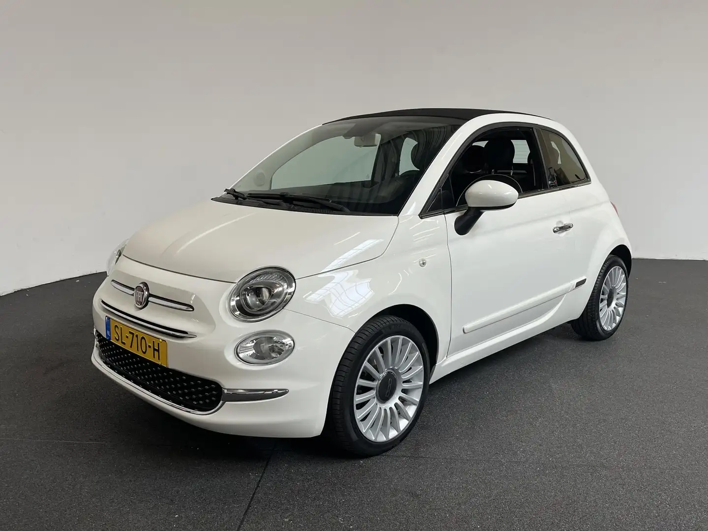 Fiat 500C 0.9 TwinAir Turbo Lounge Navigatie Airco Weiß - 2