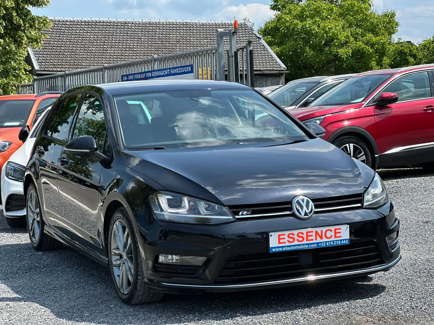 Volkswagen Golf 1.2 TSI *R LINE* DSG*CUIR*GPS*XENON*ETC* Zwart - 2