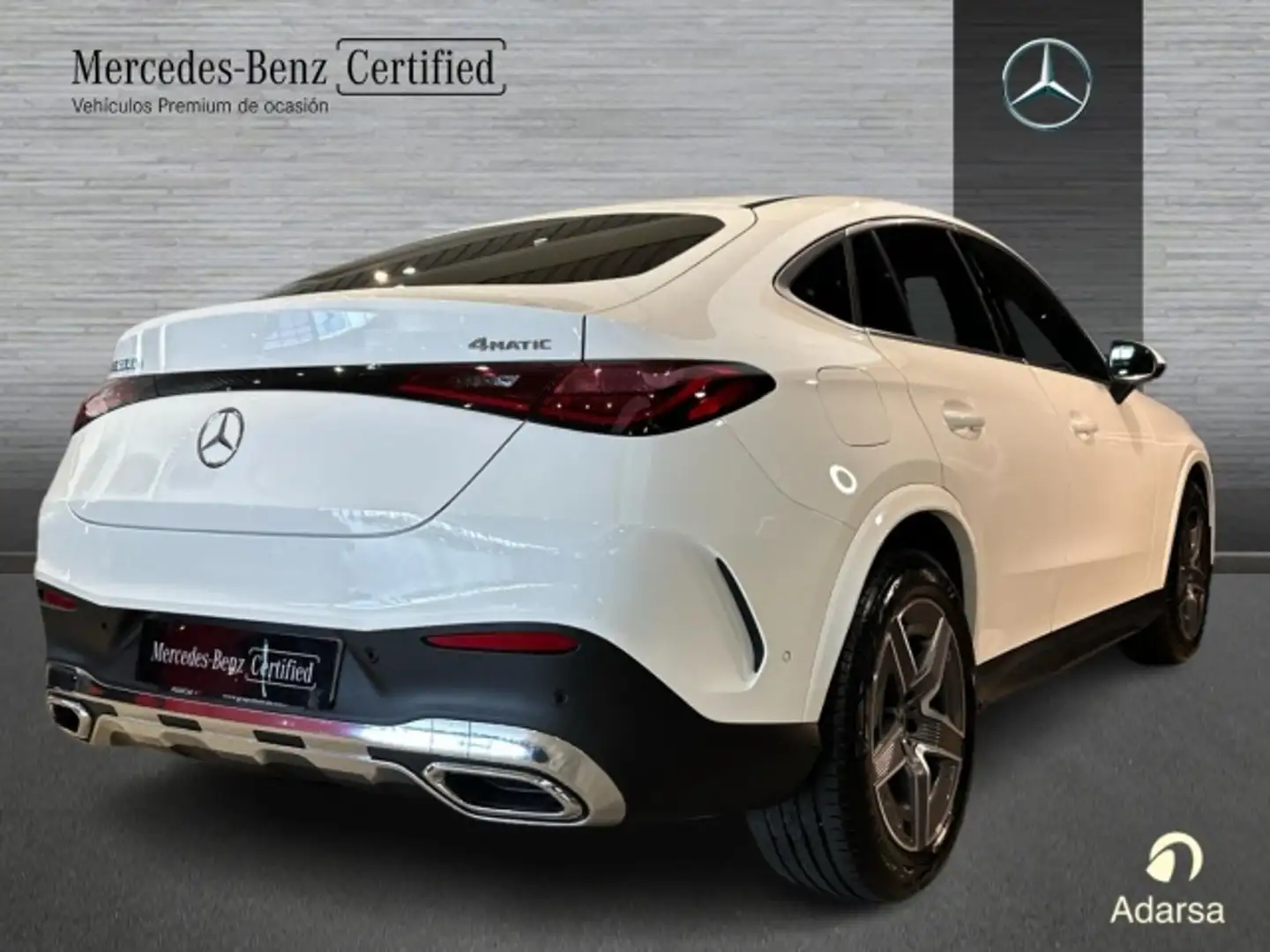Mercedes-Benz GLC 300 Coupé 300d 4Matic 9G-Tronic Blanc - 2