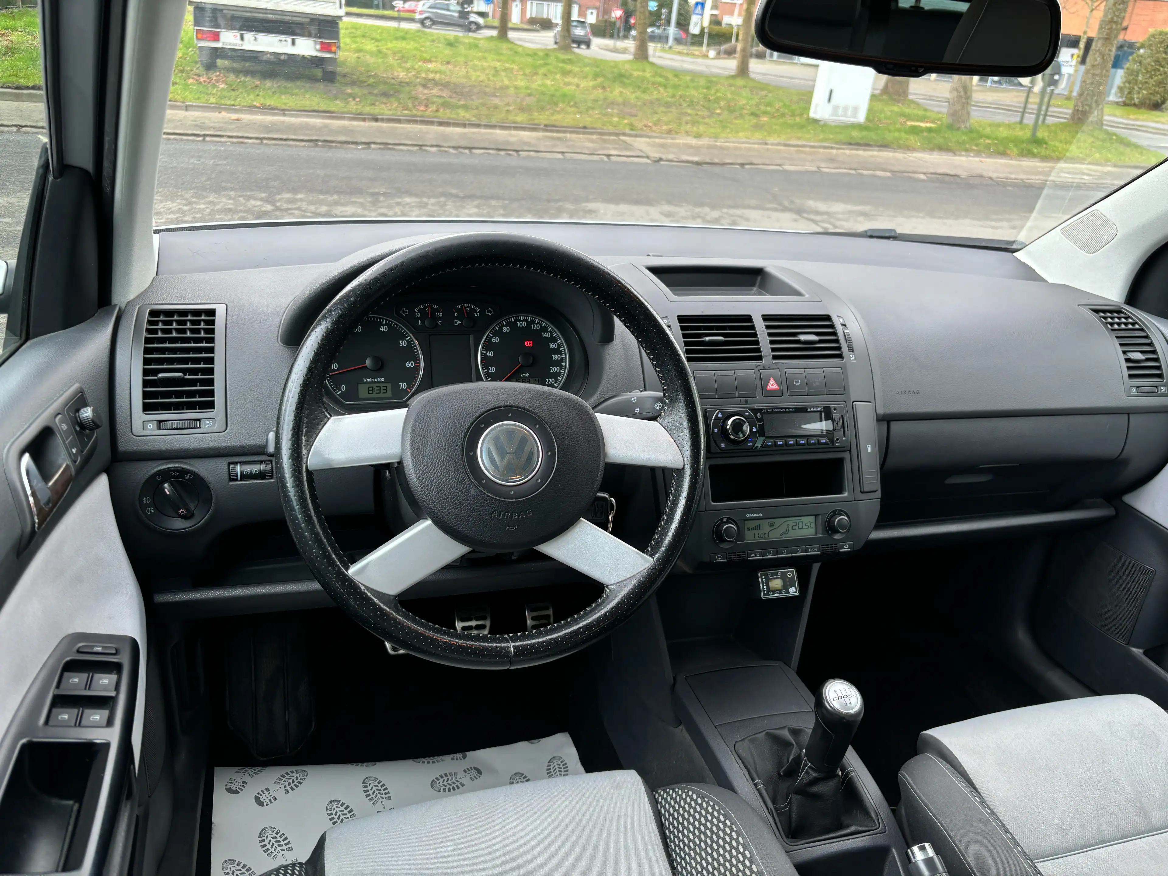 Volkswagen Polo Cross 1.4i, 2008, 158375km, Airco, 5deurs, PDC, Garantie — photo 10