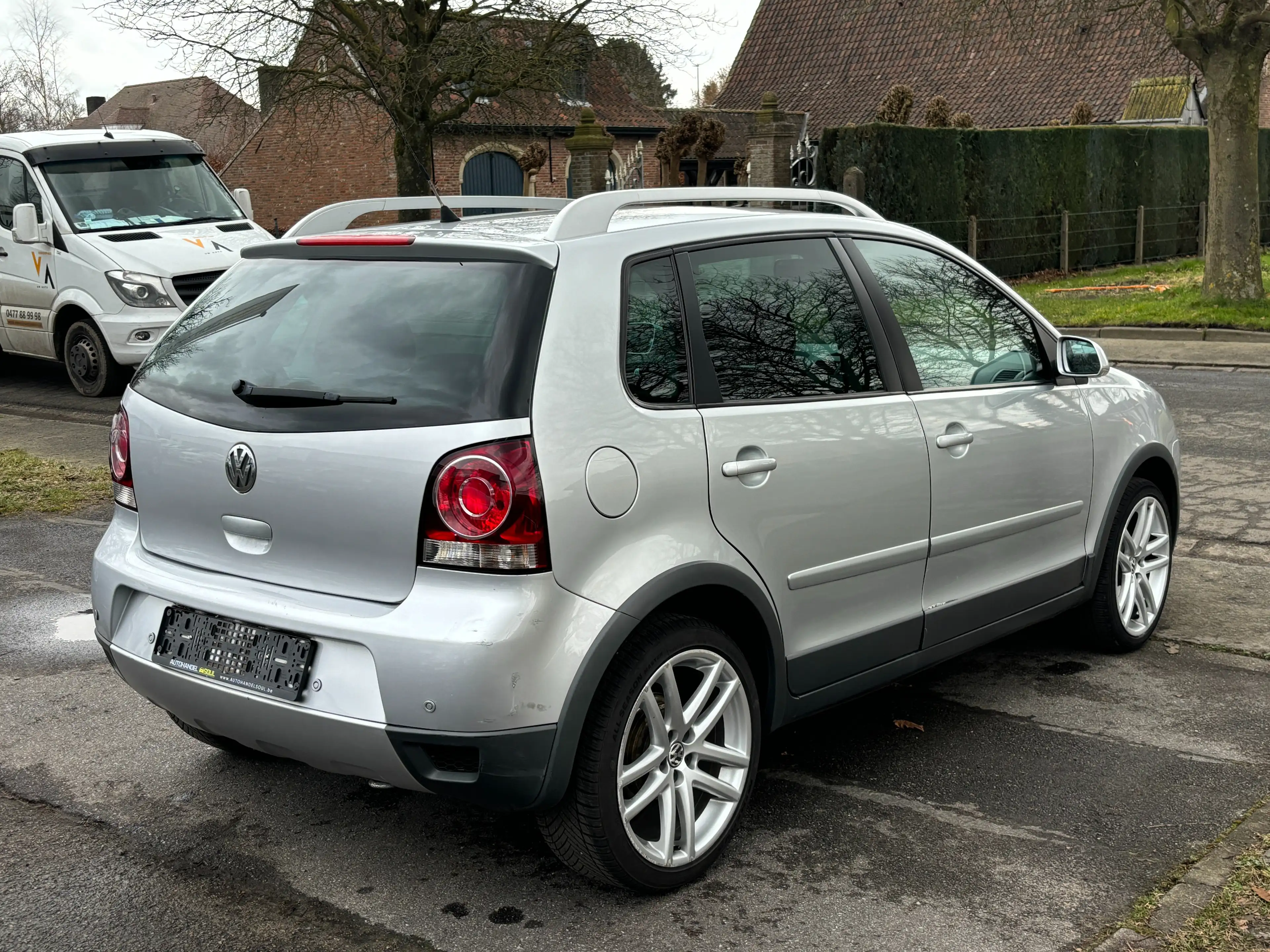 Volkswagen Polo Cross 1.4i, 2008, 158375km, Airco, 5deurs, PDC, Garantie — photo 3