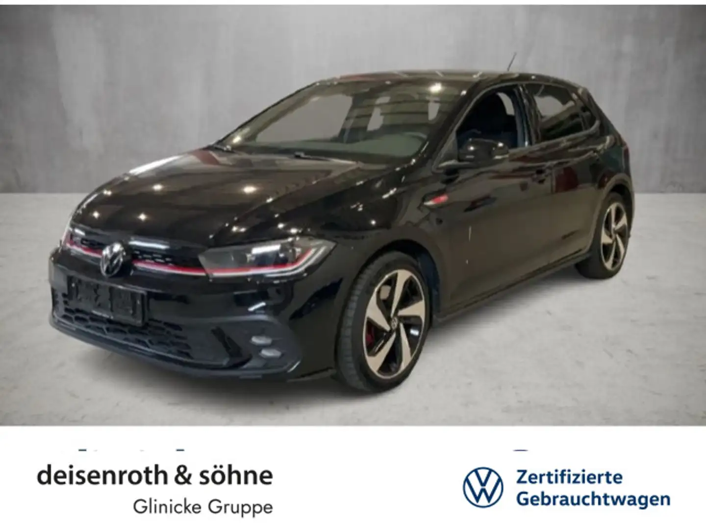 Volkswagen Polo GTI DSG Matrix/AppCon/ACC/Clima/SHZ/Assist Schwarz - 1