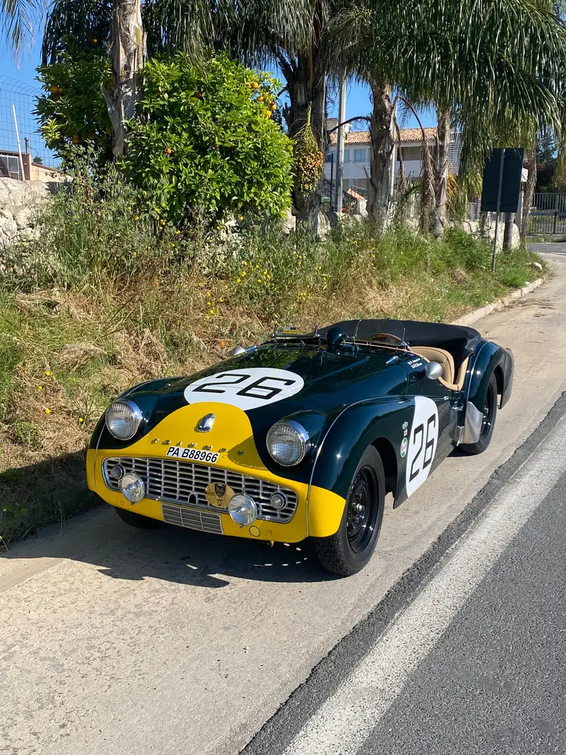 Triumph TR3 A Зелений - 1