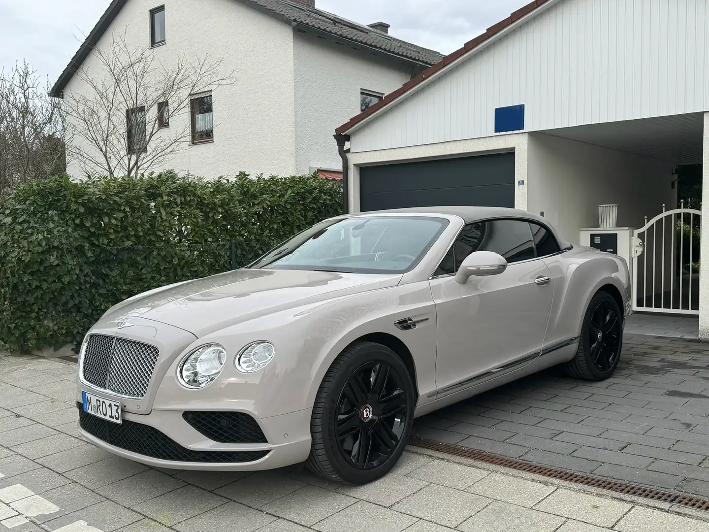 Bentley Continental GTC 4.0 V8 4WD *ACC-SOFTC-20"-FACELIFT* Szary - 1