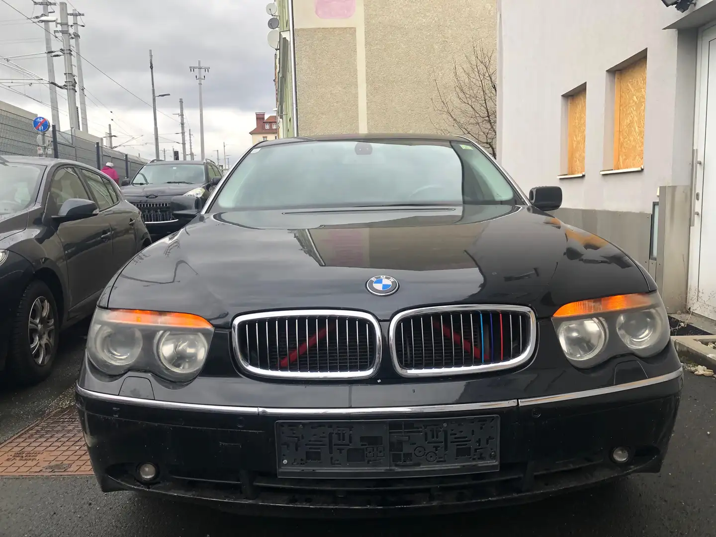BMW 735 735LI E66 Чорний - 2