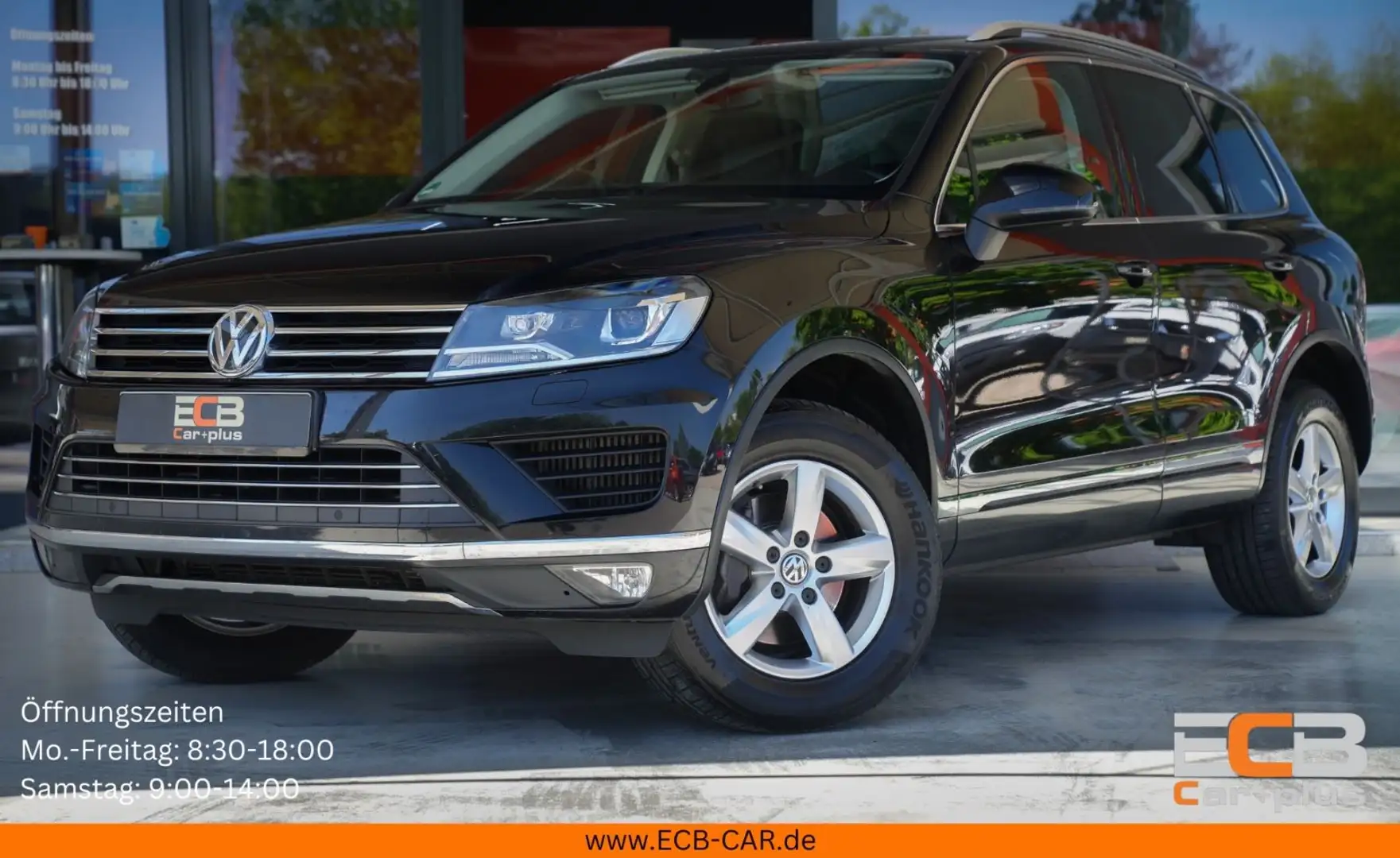 Volkswagen Touareg V6 TDI Terrain Tech 4Mot *AHK/SHZ/PDC* Schwarz - 1