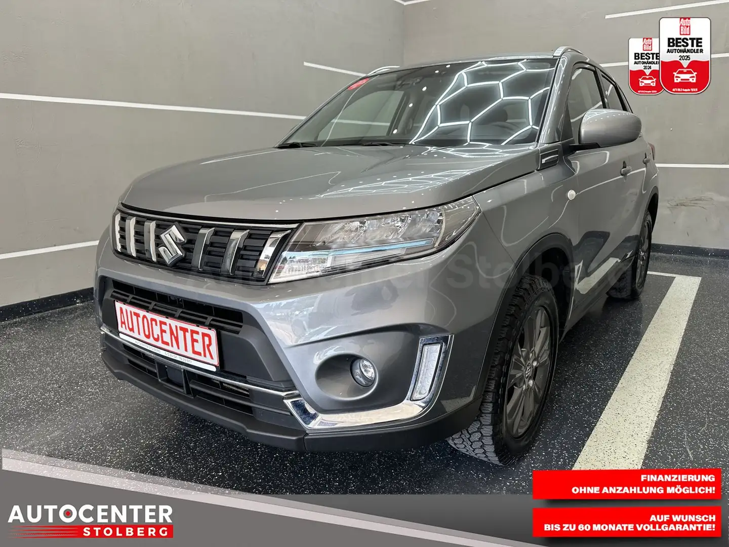 Suzuki Vitara 1.4 S 4x4 "1 HAND-NAVI-MULTI-SITZH-CAM" Silver - 1