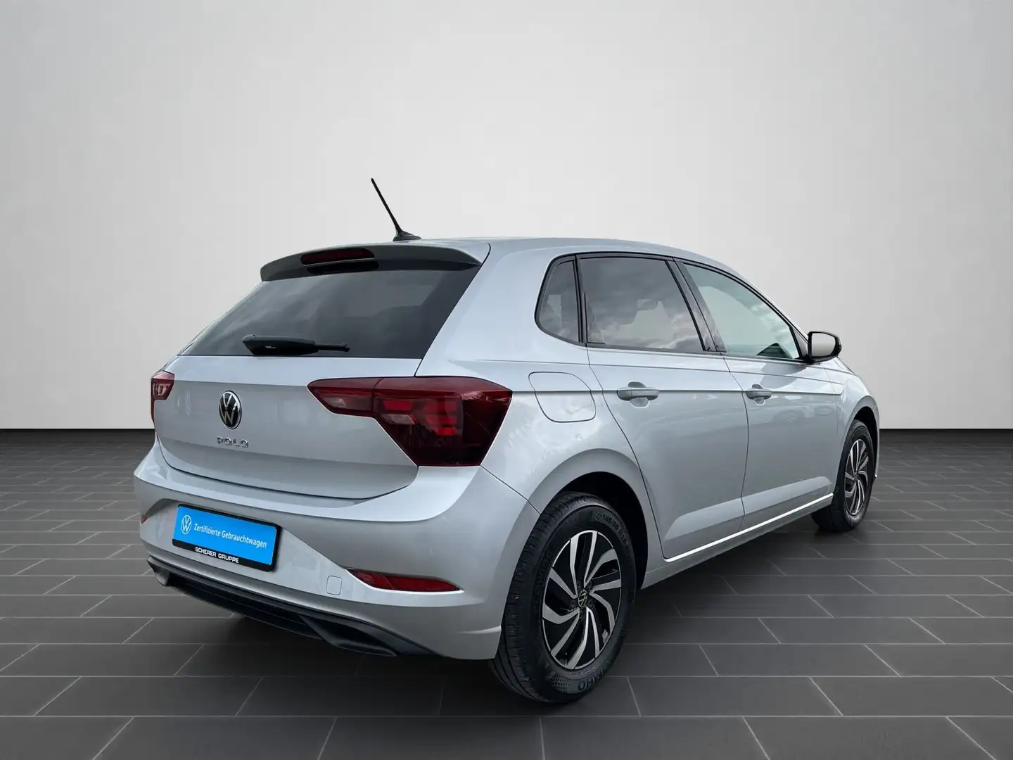 Volkswagen Polo 1.0 TSI *Life* LED SHZ RFK App-Connect Zilver - 2
