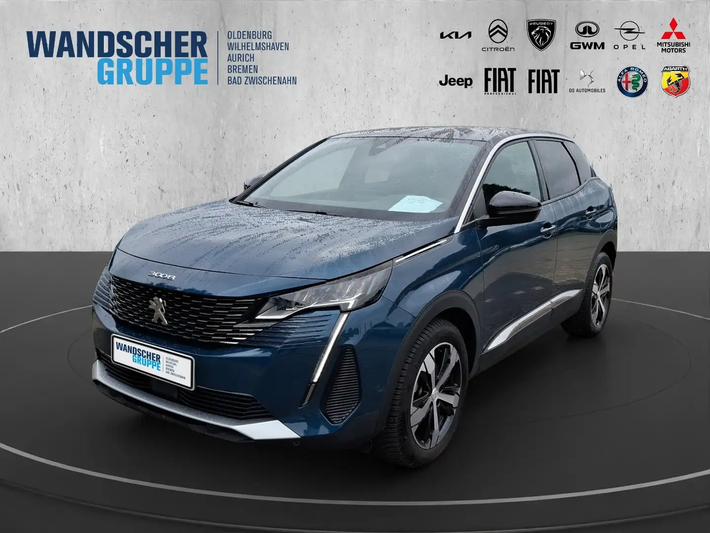 Peugeot 3008 Allure Pack 1.2 PureTech 130 Kam.+KeyLess Blau - 1